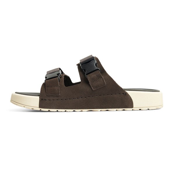No. 70 Two Strap Sandal in Espresso